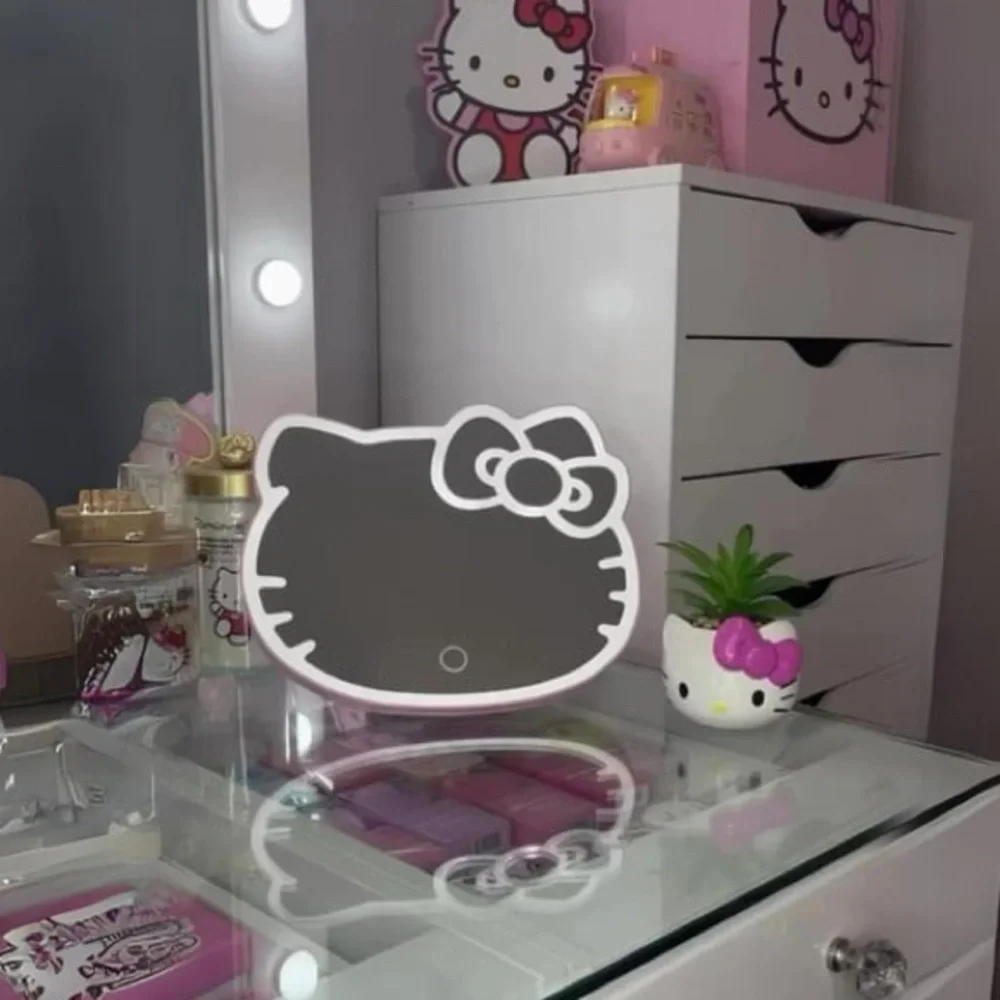 Impressions Vanity Company | Super Cute Tri-Tone LED Table Mirror